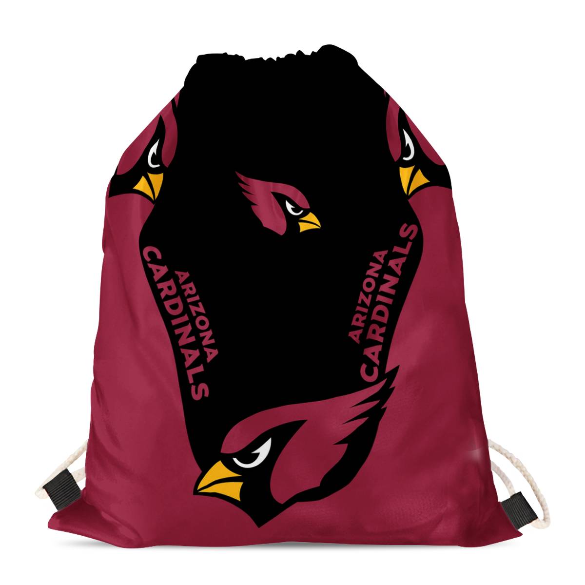 Arizona Cardinals Drawstring Backpack sack / Gym bag 18